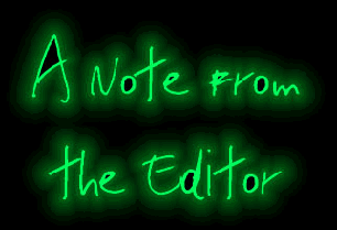 From the Editor